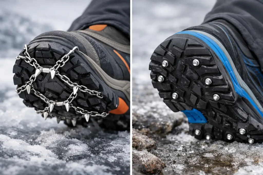 Microspikes vs Shoe Studs: Which Grips Better?