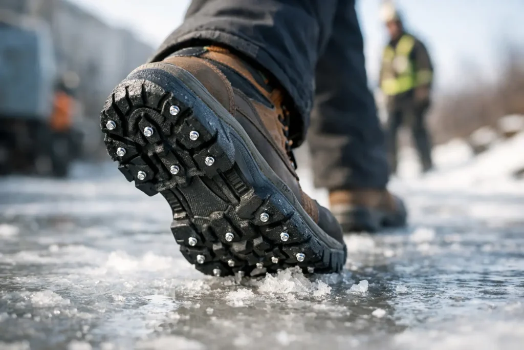 Best Boot Traction for Workers Who Face Ice