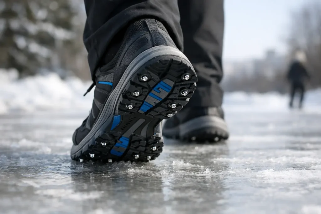 How to Stop Slipping on Ice for Good