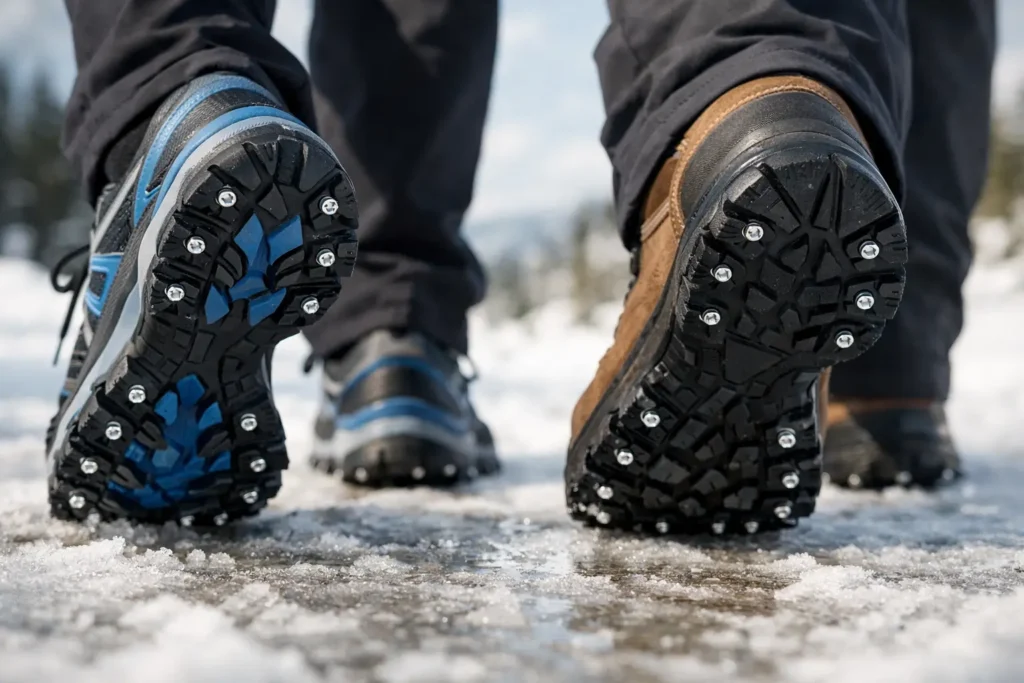 A Guide to Ice Cleats for Safer Winter Footing