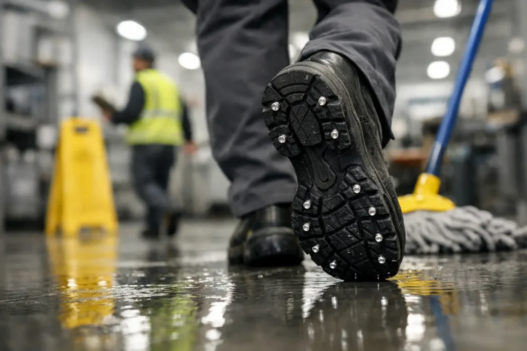 How to Prevent Slips at Work Without Slowing Down