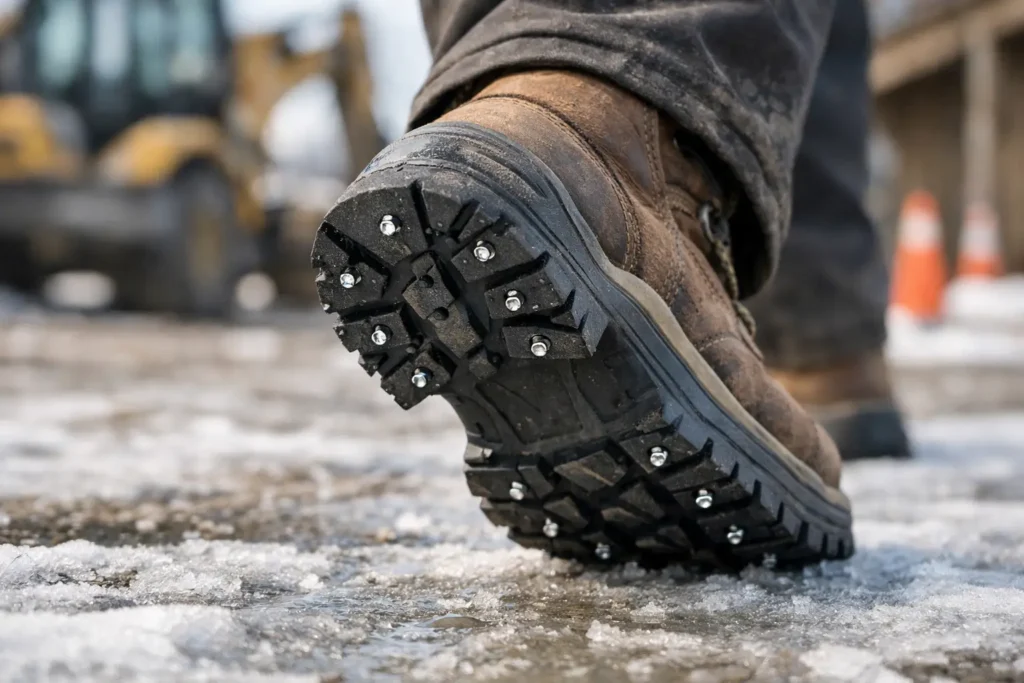 Lightweight Traction for Work Boots That Works