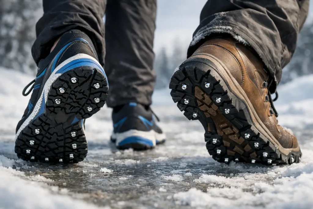 Winter Footwear Traction Guide for Real Grip
